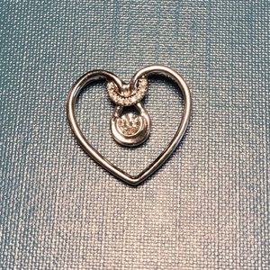 Everlon Diamond Heart pendant